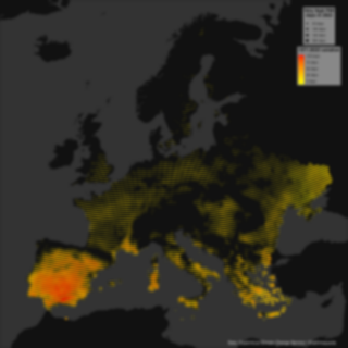 Evolución del riesgo de incendios en Europa